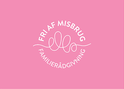 Postkort til Fri af misbrug i pink