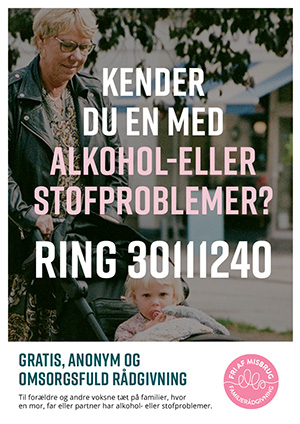Download trykklar fil til Fri af misbrug plakat