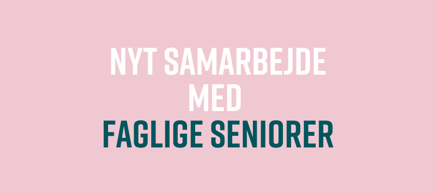 Fri af misbrug, nyt samarbejde med Faglige Seniorer