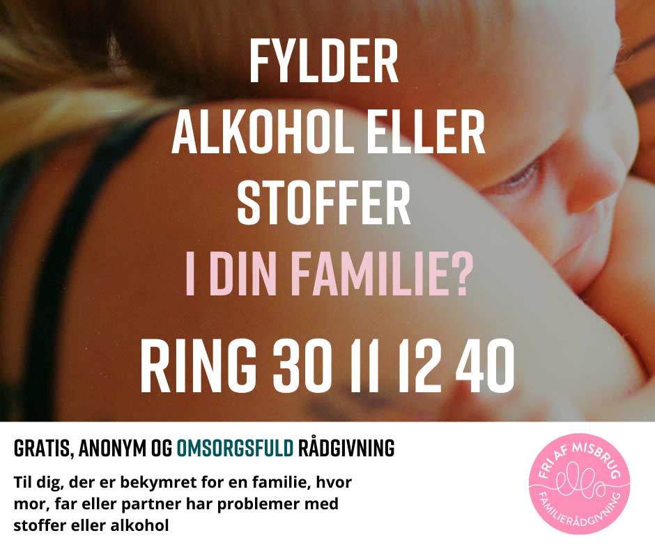 Download billede til SoMe opslag for Fri af Misbrug